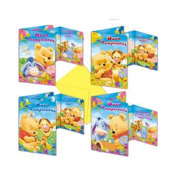 Biglietto Winnie E Le Coccole R67