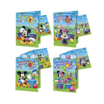 Biglietto Festa Disney Con Rotella R72