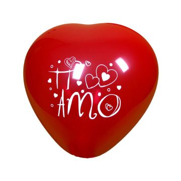 PALLONCINO CUORE TI AMO PZ.16