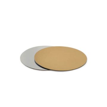 Sottotorta Rotondo Oro/Argento Ø 24 Pz.1