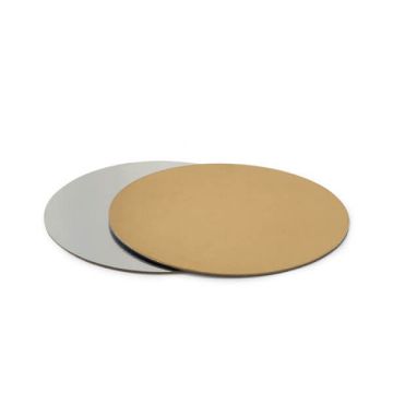 Sottotorta Rotondo Oro/Argento Ø 30 Pz.1