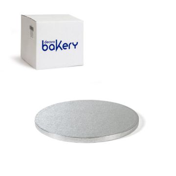 Sottotorta Rigido Argento Ø 36 Pz.1