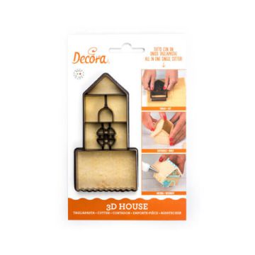 Tagliapasta Casetta Pan Di Zenzero 3d