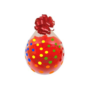 PALLONCINI DOTS MULTICOLOR (18") PZ.25