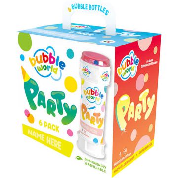 Party Pack Bolle Di Sapone Bubble Pz.6