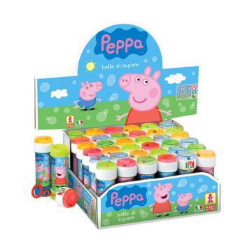 BOLLE DI SAPONE PEPPA PIG PZ.36