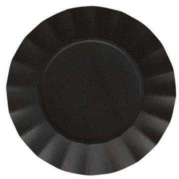Piatti Piccoli Nero Pz.20 Cm.21 Compostabile
