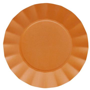 Piatti Piccoli Arancio Pz.20 Cm.21 Compostabile
