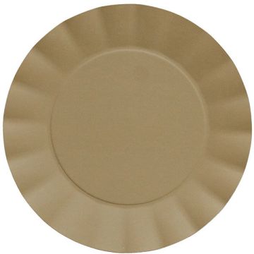 Piatti Maxi Tortora Pz.8 cm.29 COMPOSTABILE