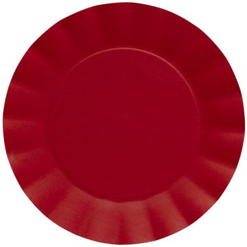 Piatti Maxi Rossi Pz.8 Cm.29 COMPOSTABILE