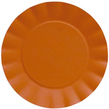 Piatti Maxi Arancio Pz.8 cm.29 COMPOSTABILE