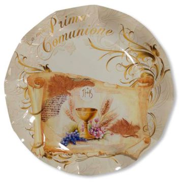PIATTI PRIMA COMUNIONE PZ.10