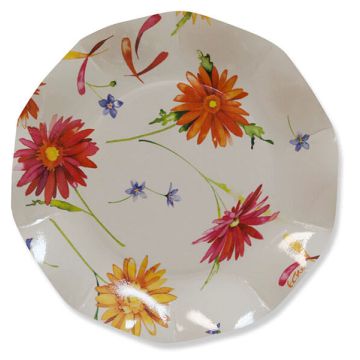 Piatti piccoli 21cm gerbere pz.8
