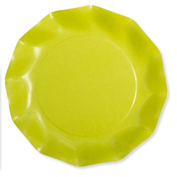 PIATTI PICCOLI VERDE LIME PZ.20