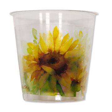 Bicchieri kristall girasole pz.8