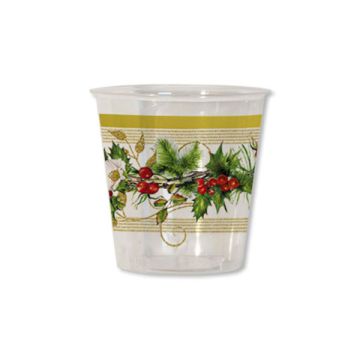 BICCHIERI CHRISTMAS GARLAND PZ.8