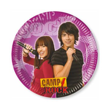 PIATTINI CAMP ROCK PZ.10