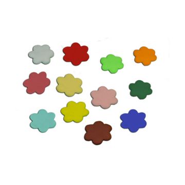 CONFETTI TESSUTO MARGH 3.5 CM 250PZ BLU