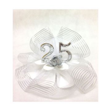 DECORAZIONE 25° ANNIVERSARIO PZ.1