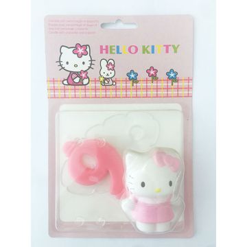 CANDELA NUMERO (9) HELLO KITTY PZ.1