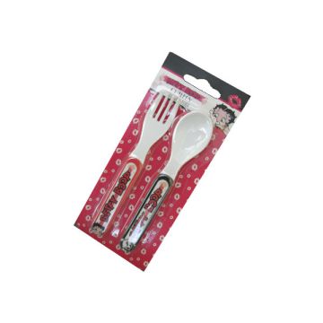 SET FORCHETTA E CUCCHIAIO BETTY BOOP