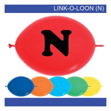 PALLONCINI LETTERA - (N) PZ.15