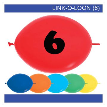 PALLONCINI NUMERO - (6) PZ.15