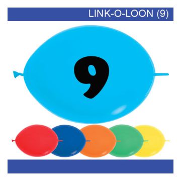 PALLONCINI NUMERO - (9) PZ.15