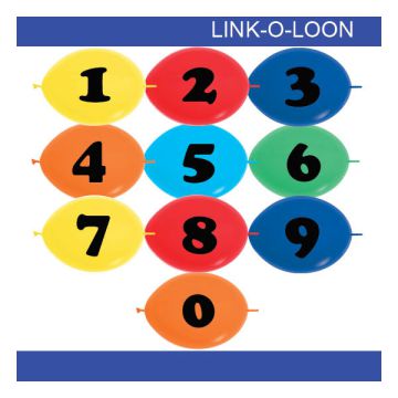 Palloncino Numeri Completo 50 Conf.