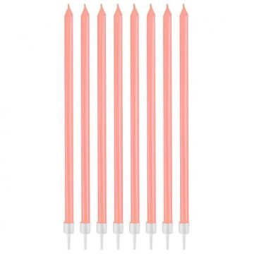 Candeline Stelo Light Pink Pz.8
