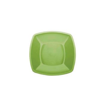 PIATTO PIANO VERDE LIME PZ.12