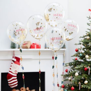 Palloncini Merry Christmas Pz.5
