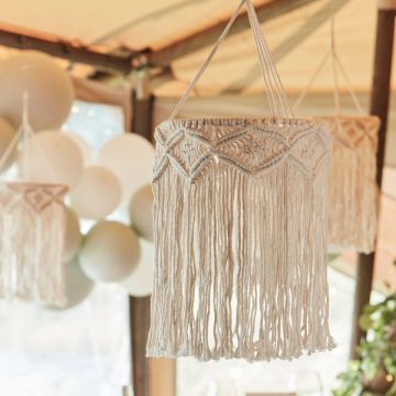 Decorazione Lanterna Macrame' Pz.1