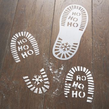 Stencil Impronta Babbo Natale Pz.2