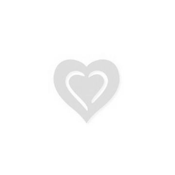 CUORE FELTRO BIANCO PZ 16