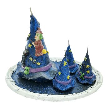 Candele Halloween Blu