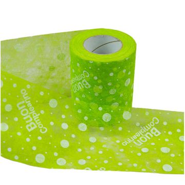 NASTRO BUON COMPLEANNO VERDE LIME PZ.1