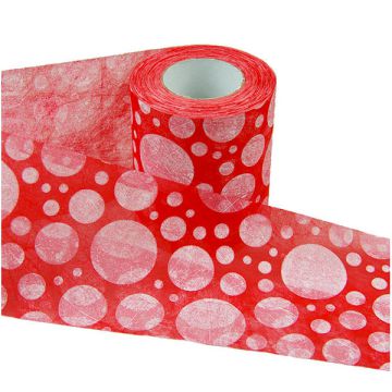 NASTRO DOTS ROSSO PZ.1
