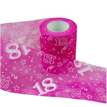 NASTRO 18 ANNI FUXIA PZ.1