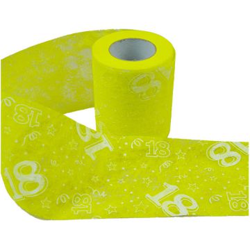 NASTRO 18 ANNI GIALLO PZ.1