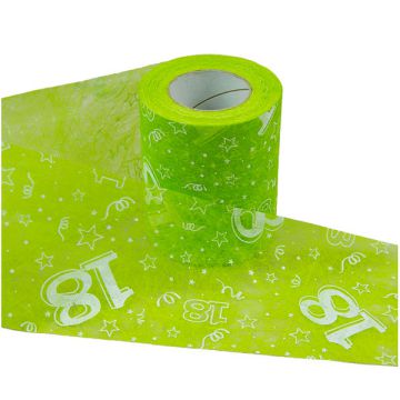 NASTRO 18 ANNI VERDE LIME PZ.1