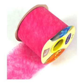 NASTRO POLYTULLE FUXIA PZ.1