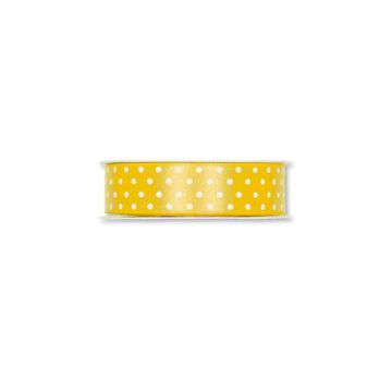 NASTRO FLOCK POIS GIALLO PZ.1
