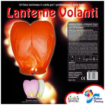 LANTERNA DESIDERI CUORE BIANCO PZ.1