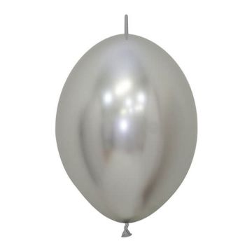 PALLONCINO ARGENTO LINK 6" PZ.50