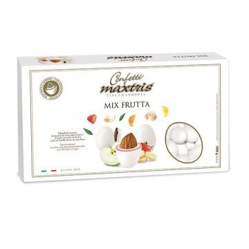 Confetti Maxtris Frutta Bianchi 1kg.