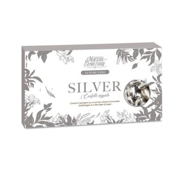 Confetti Alla Mandorla Argentati 500gr.