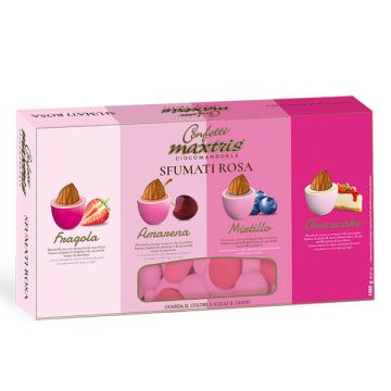 Confetti Maxtris Sfumati Rosa 1kg.