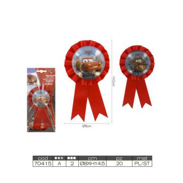 COCCARDA DISNEY CARS PZ.1