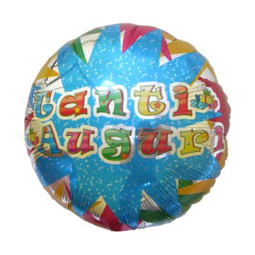 PALLONCINO TANTI AUGURI FLASH PZ.1